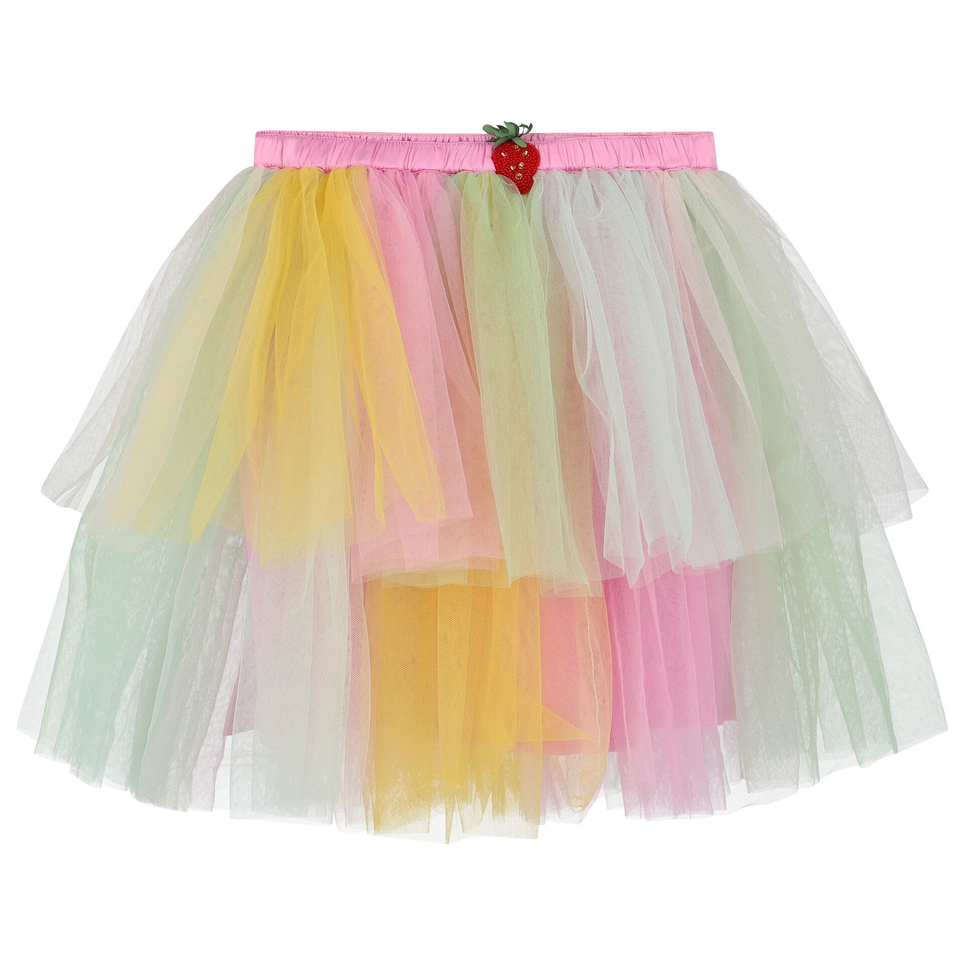 Multi colored tulle skirt cheap