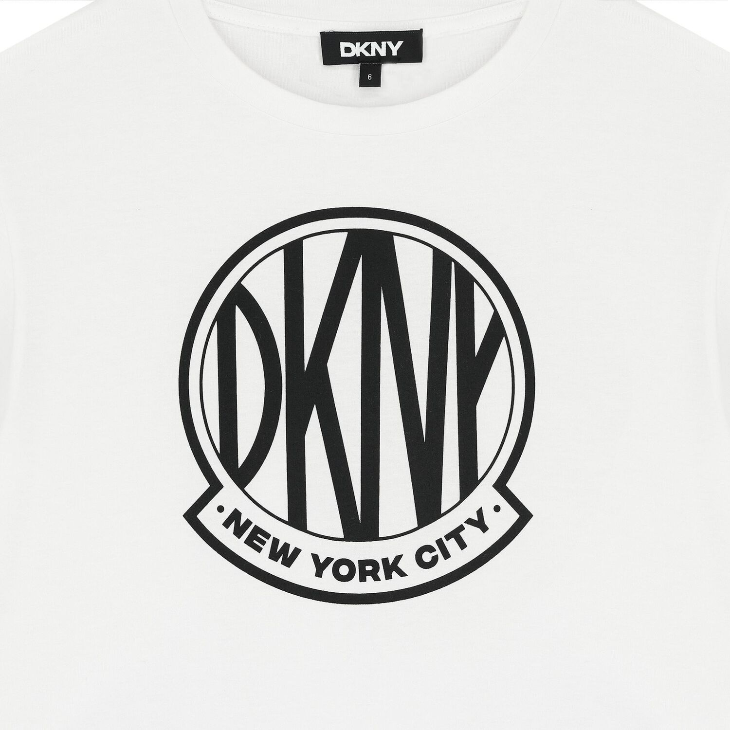 Girls White Logo T-Shirt, 1, hi-res image number null