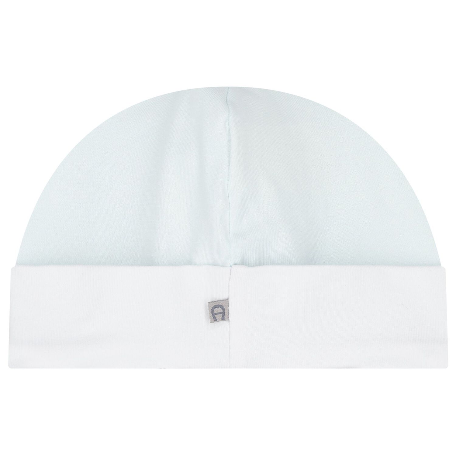 Baby Boys Blue & White Logo Hat, 1, hi-res image number null