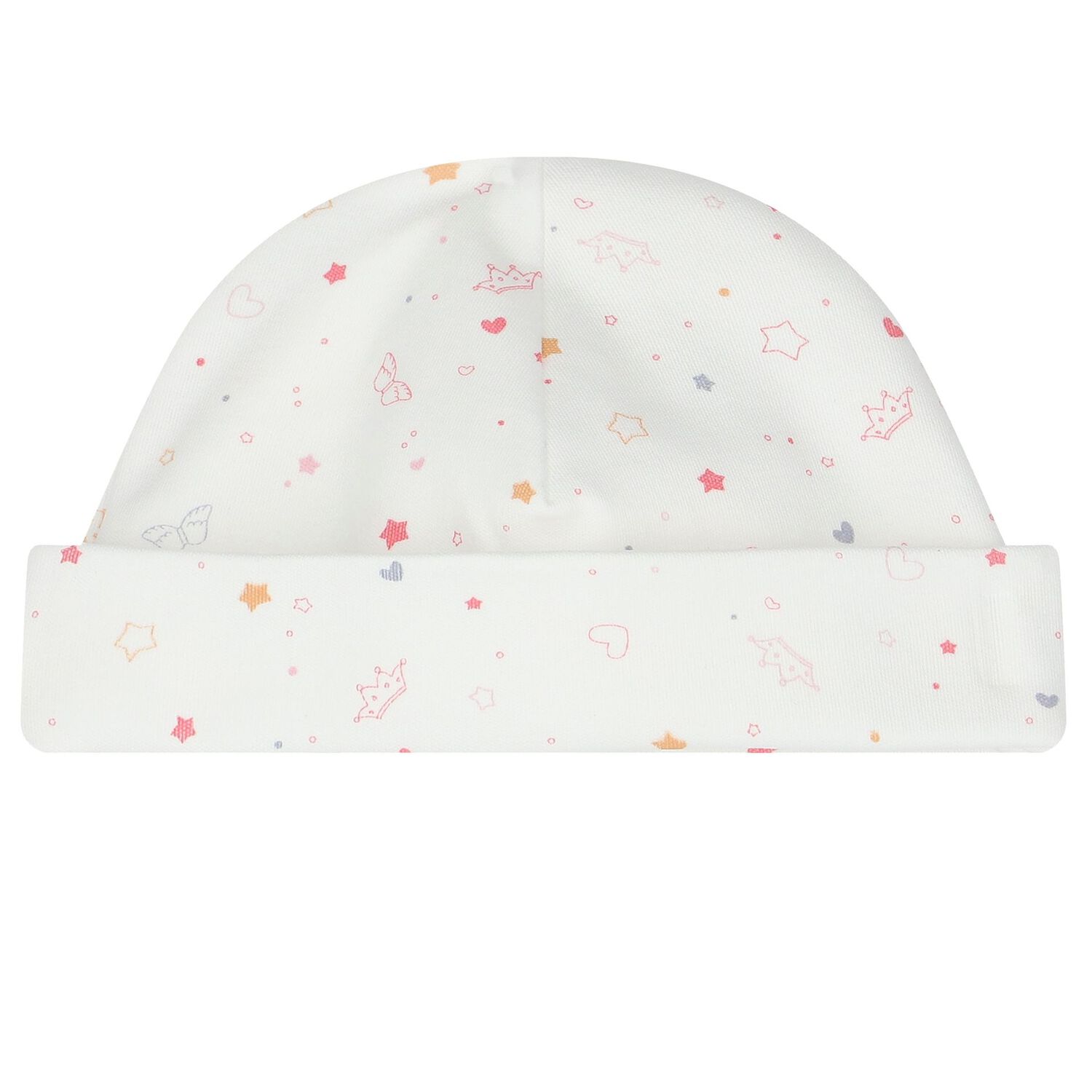 Baby Girls White Star & Crown 5 Piece Gift Set, 1, hi-res image number null