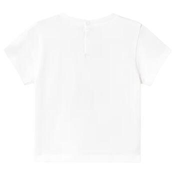 Younger Boys Ivory Puppy T-Shirt 