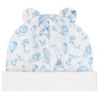 Boys White & Blue Toile Babygrow Set, 1, hi-res
