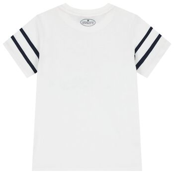 Boys White Logo T-Shirt