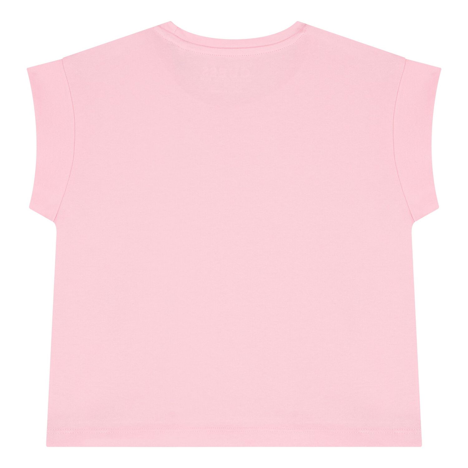 Girls Pink Logo T-Shirt, 3, hi-res image number null