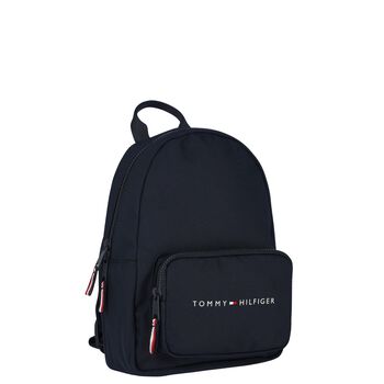 Navy Blue Logo Backpack