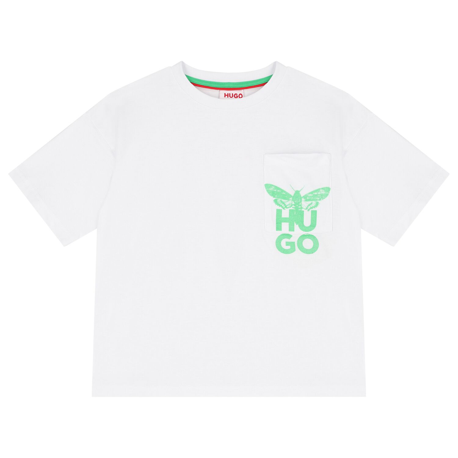 Boys White Logo T-Shirt, 1, hi-res image number null