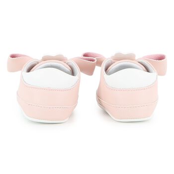 Baby Girls Pink Choupette Pre Walker Shoes