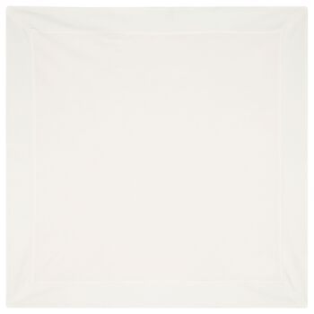 Baby Girls Pink & White Logo Blanket