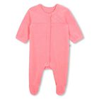 Baby Girls Pink Velvet Babygrow Gift Set, 1, hi-res
