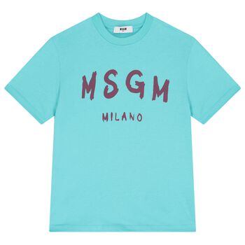 Turquoise Logo T-Shirt