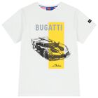 Boys White Logo T-Shirt , 1, hi-res