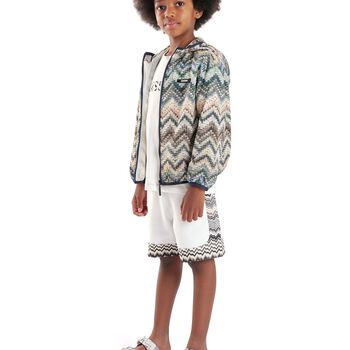 شورت عاجي باللون للأولاد