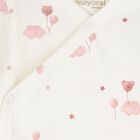 Baby Girls Ivory & Pink Balloon Bodysuits ( 2-Pack ), 2, hi-res