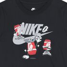 تي شيرت أسود بشعار للأولاد, 1, hi-res