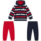 Mayoral Younger Boys Red & Navy Tracksuit | Junior Couture