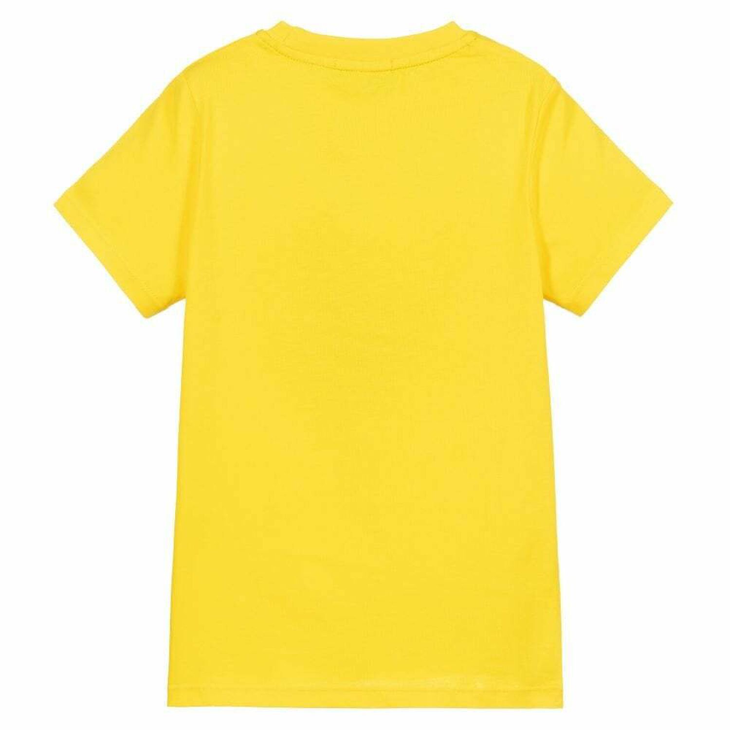 Boys Yellow Logo T-Shirt, 3, hi-res