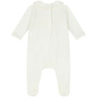 أفرول بنات بالزهور باللون العاجى, 2, hi-res