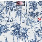 Boys White & Blue Jungle Swim Shorts, 1, hi-res