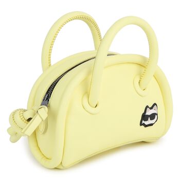 Girls Yellow Choupette Shoulder Bag