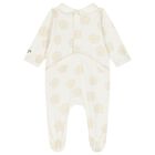 Ivory Bokeh Flower Babygrow Gift Set, 1, hi-res
