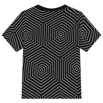 Boys Black Logo T-Shirt