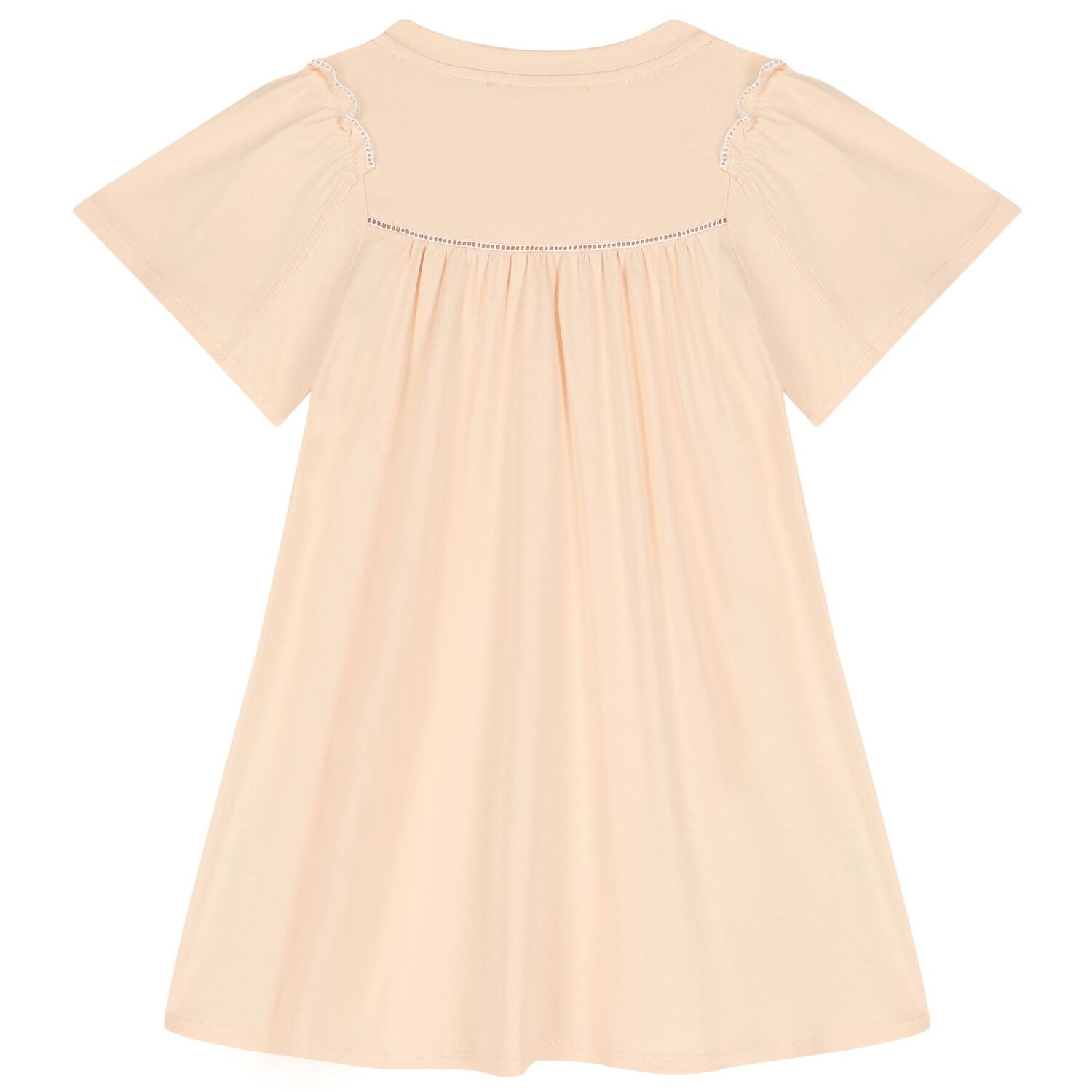 Girls Pink Logo Dress, 2, hi-res image number null