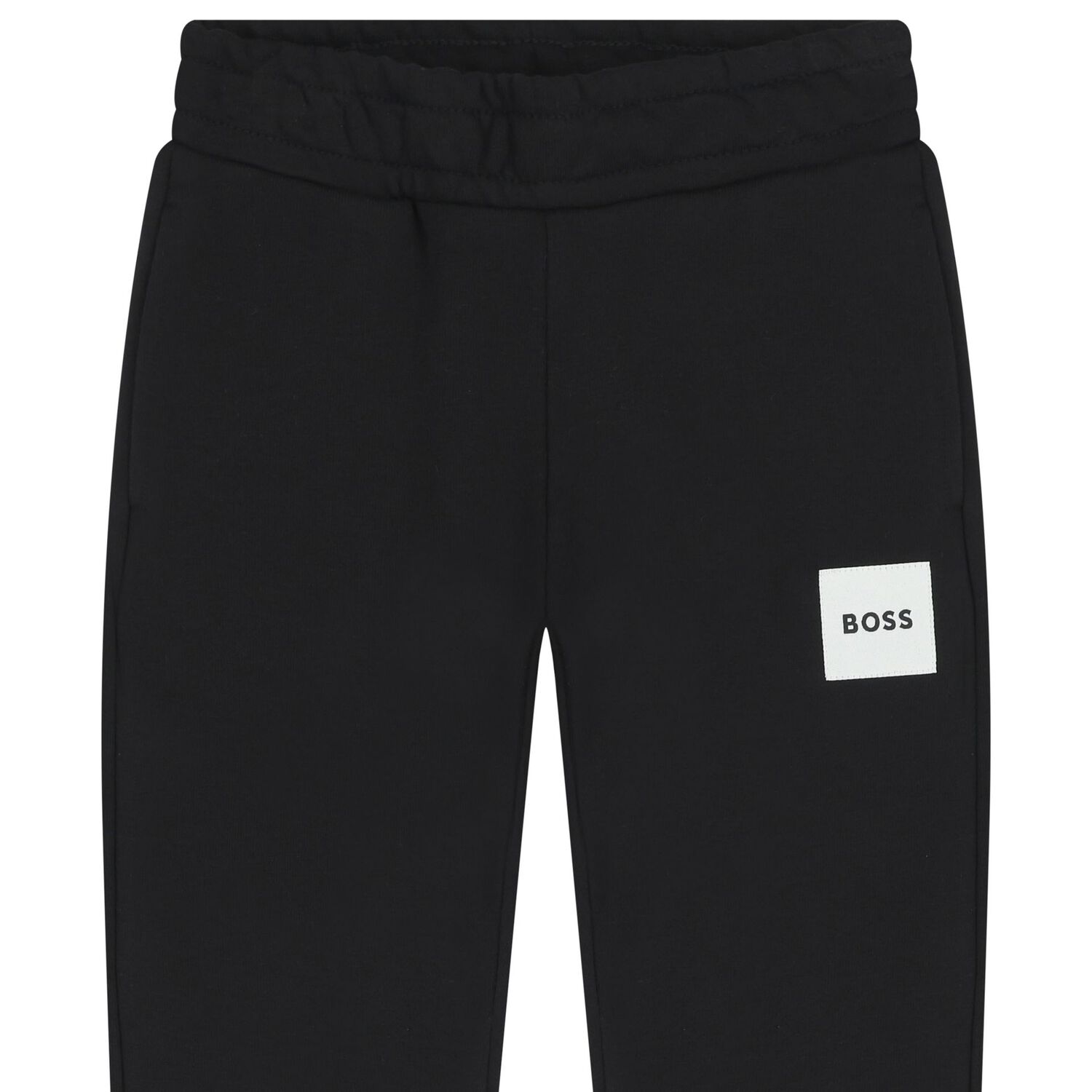 Boys Black Logo Joggers, 1, hi-res