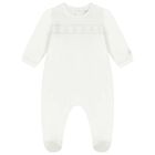 White Babygrow & Hat Set, 1, hi-res