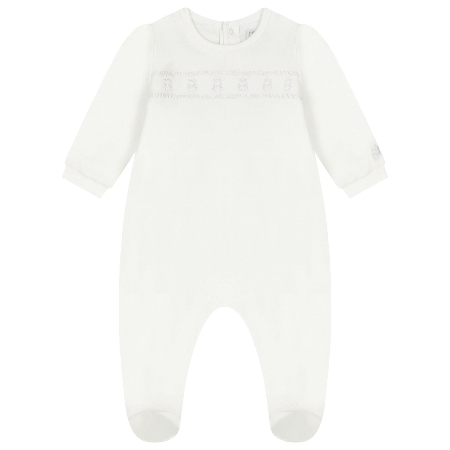 White Babygrow & Hat Set, 1, hi-res image number null