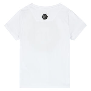 White & Black Logo T-shirt