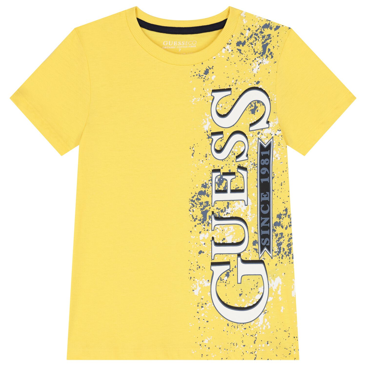 Boys Yellow Logo T-Shirt, 1, hi-res