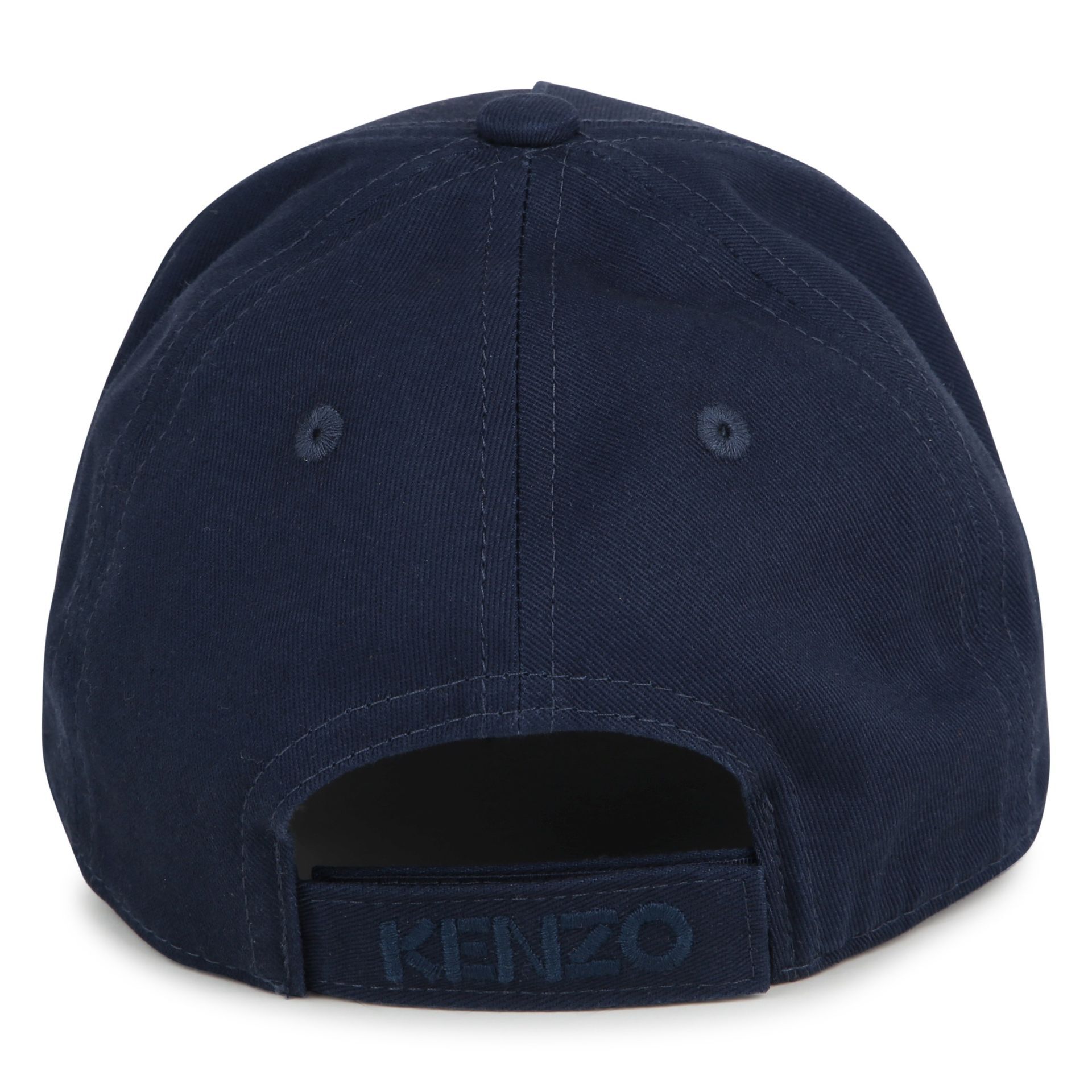 KENZO KIDS Navy Blue Elephant Logo Cap | Junior Couture USA