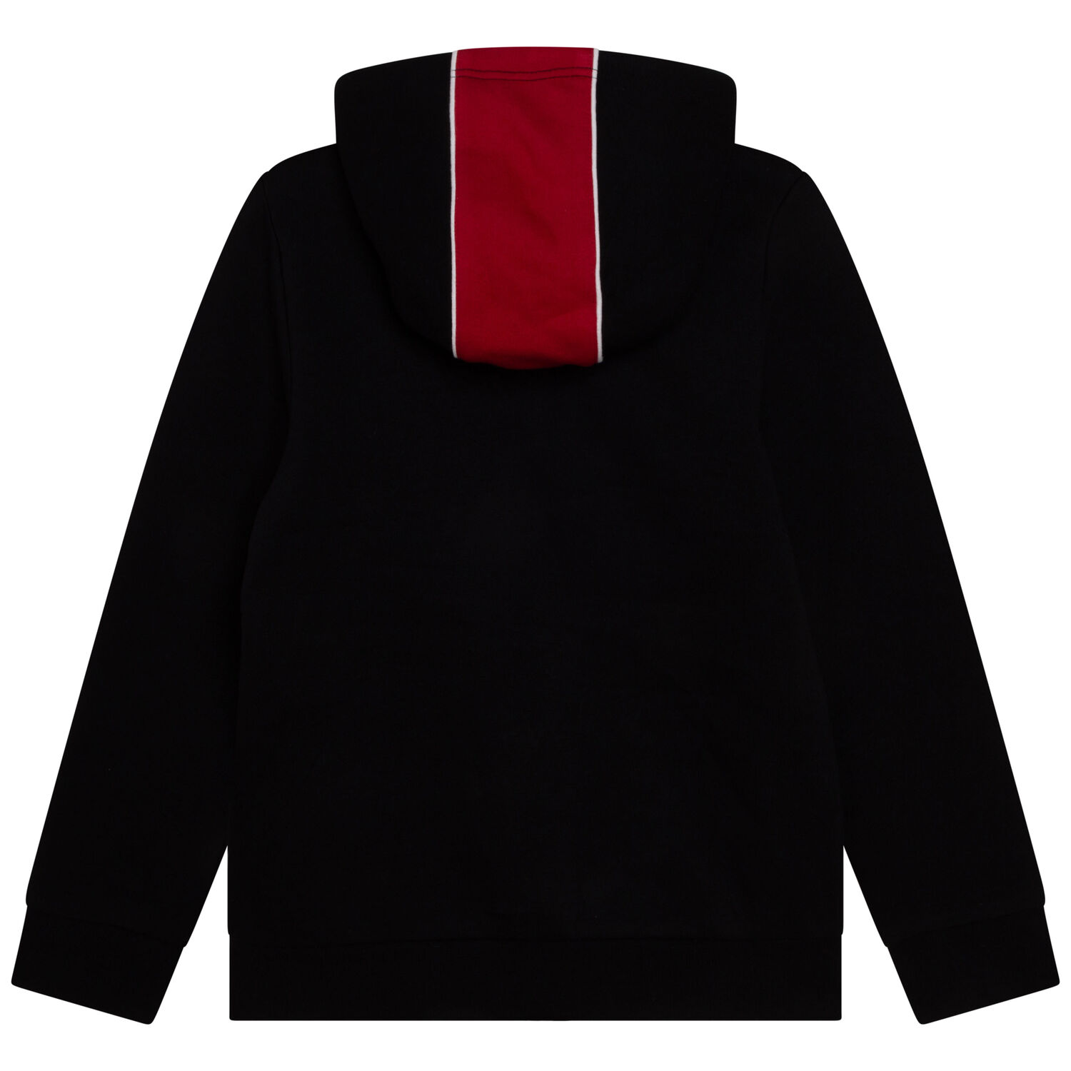 Boys Black & White Logo Zip Up Top, 1, hi-res