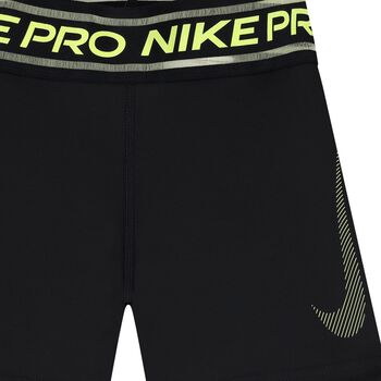 Girls Black Nike Pro Shorts