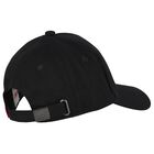 Boys Black Logo Cap, 3, hi-res
