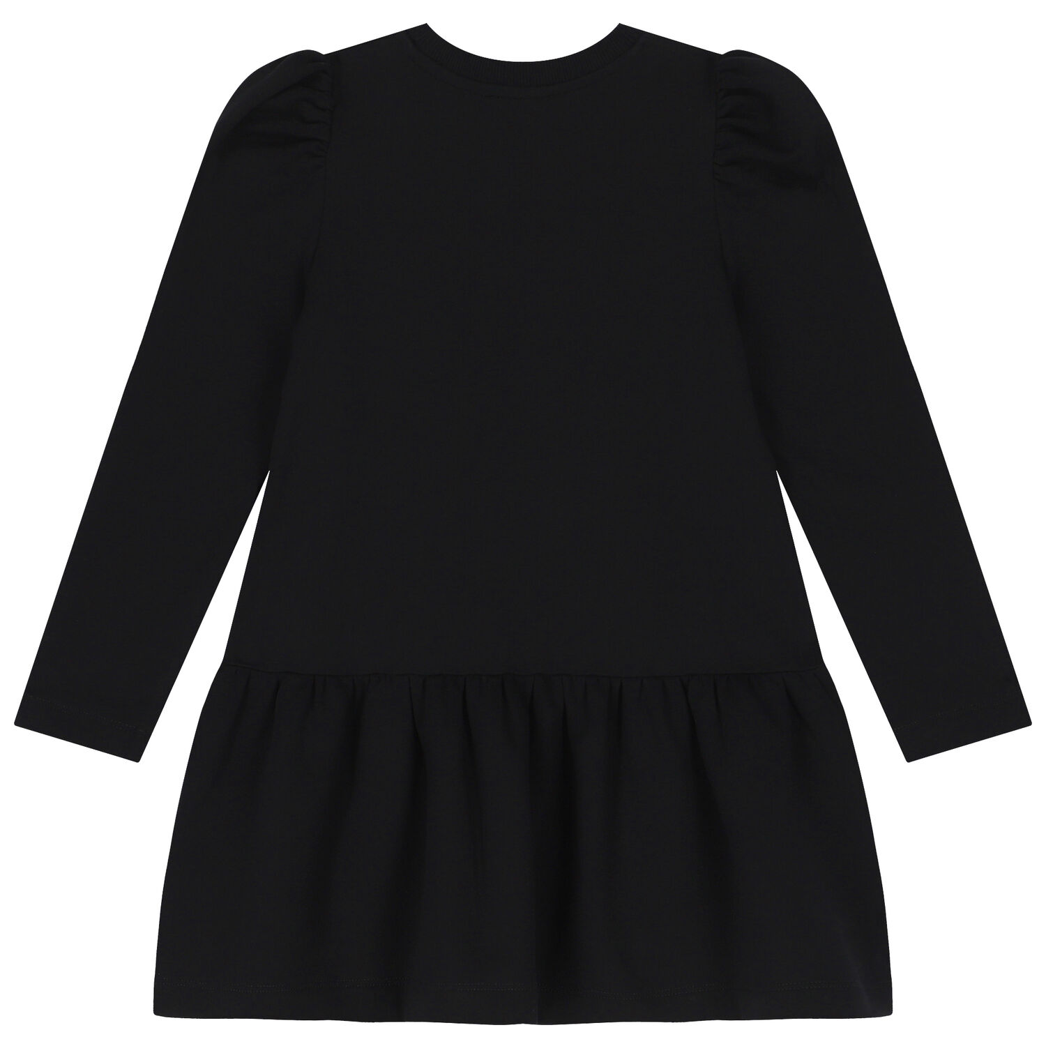 فستان بنات بشعار تيدي باللون الأسود, 3, hi-res