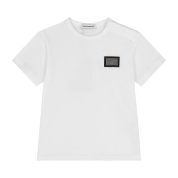 Younger White Logo T-Shirt