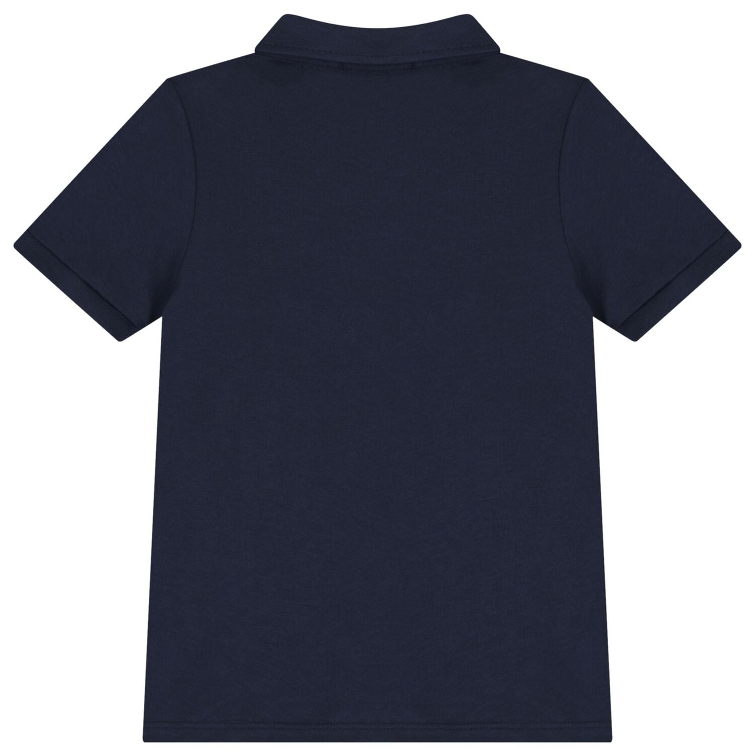 Boys Navy Blue Logo Polo Shirt, 2, hi-res