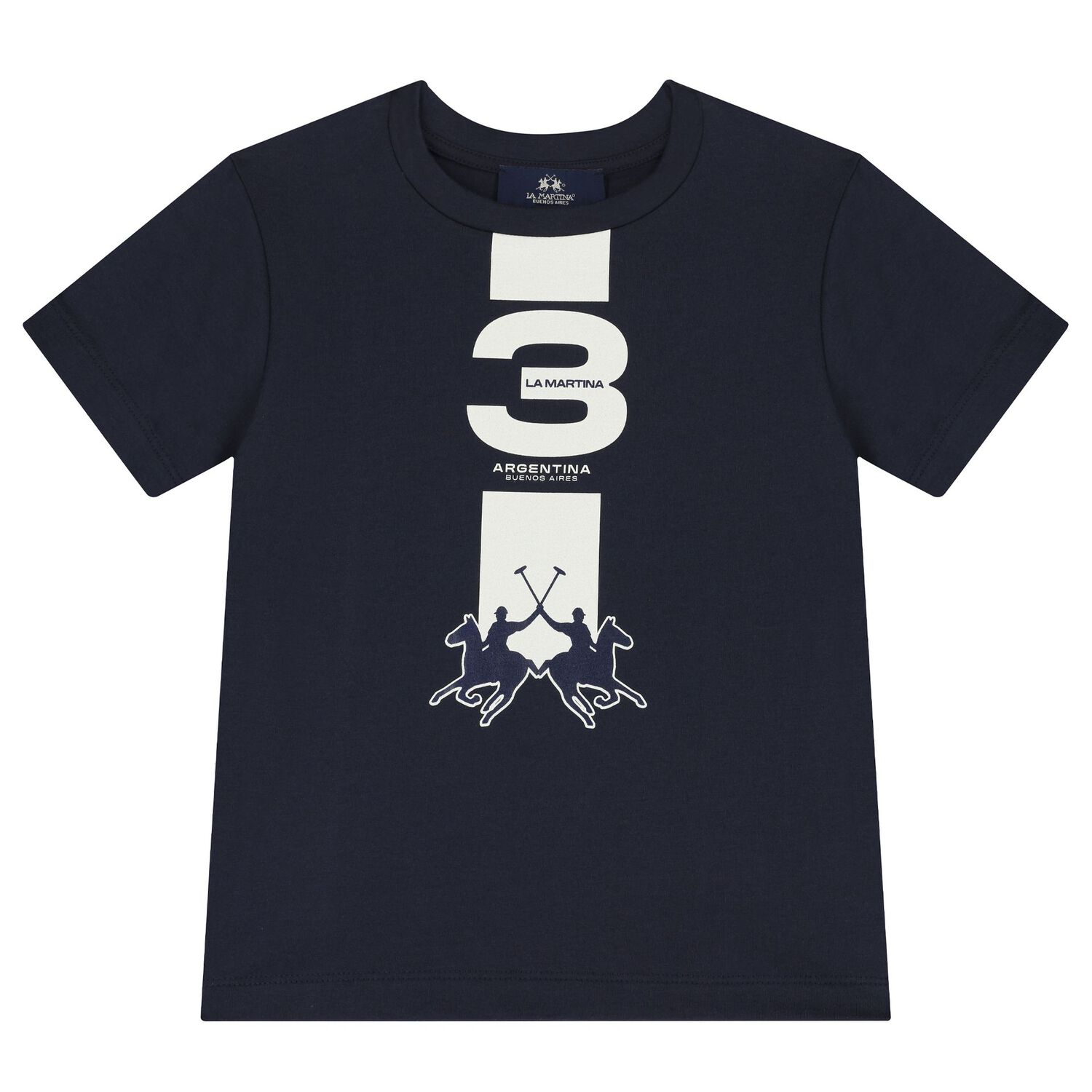 Boys Navy Blue Logo Shorts Set, 1, hi-res image number null