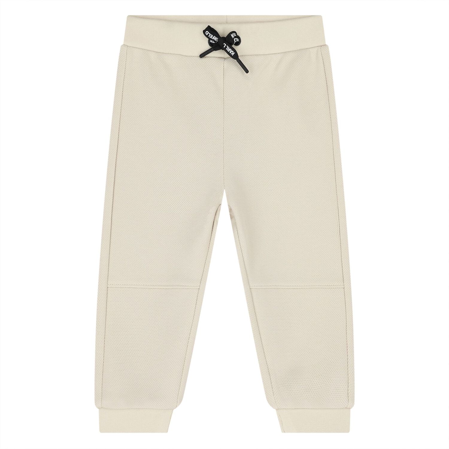 Younger Boys Blue & Beige Ikonik Karl Tracksuit, 1, hi-res