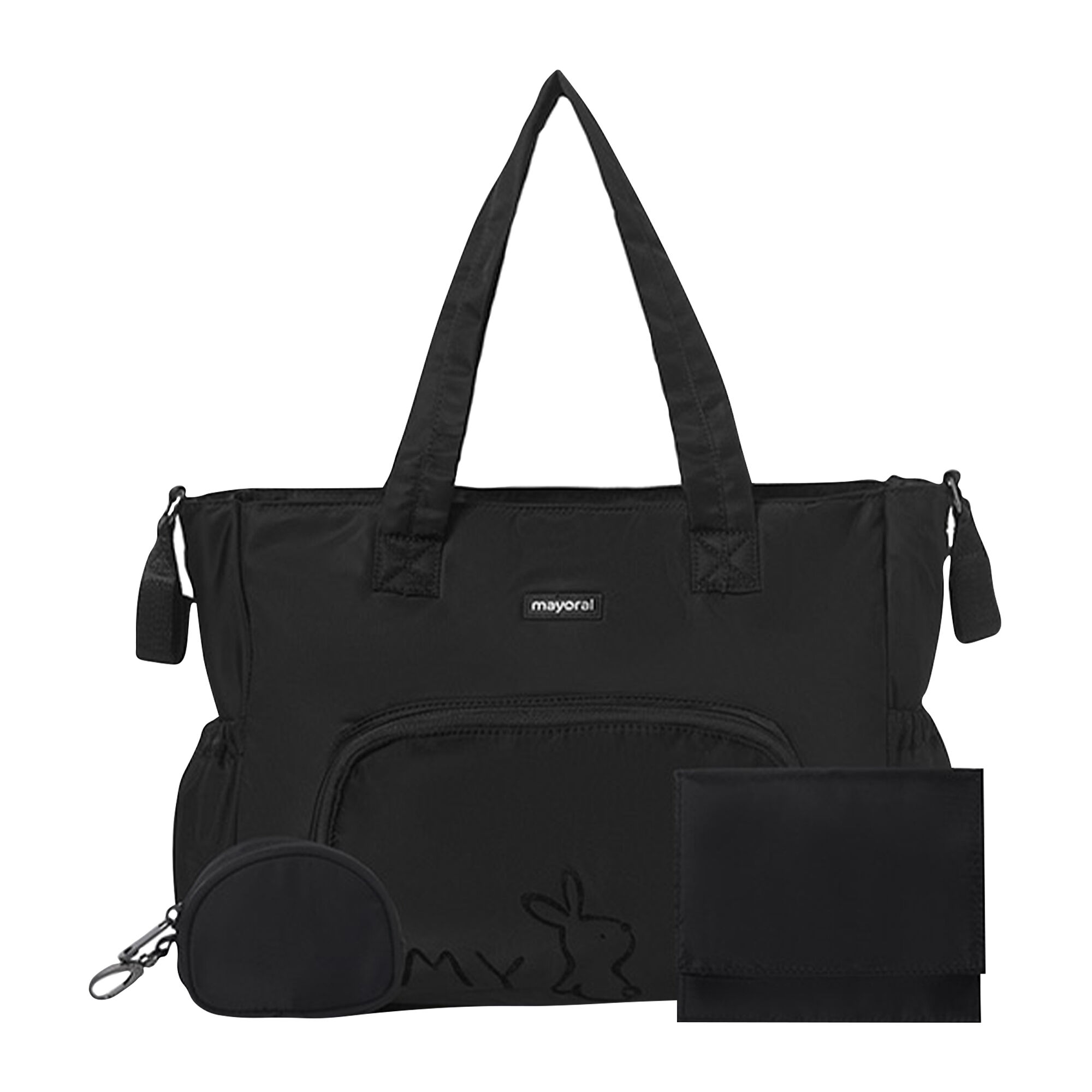 Mayoral Black Logo Baby Changing Bag Junior Couture Bahrain