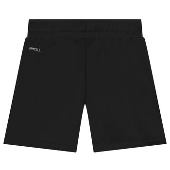 Boys Black Logo Shorts