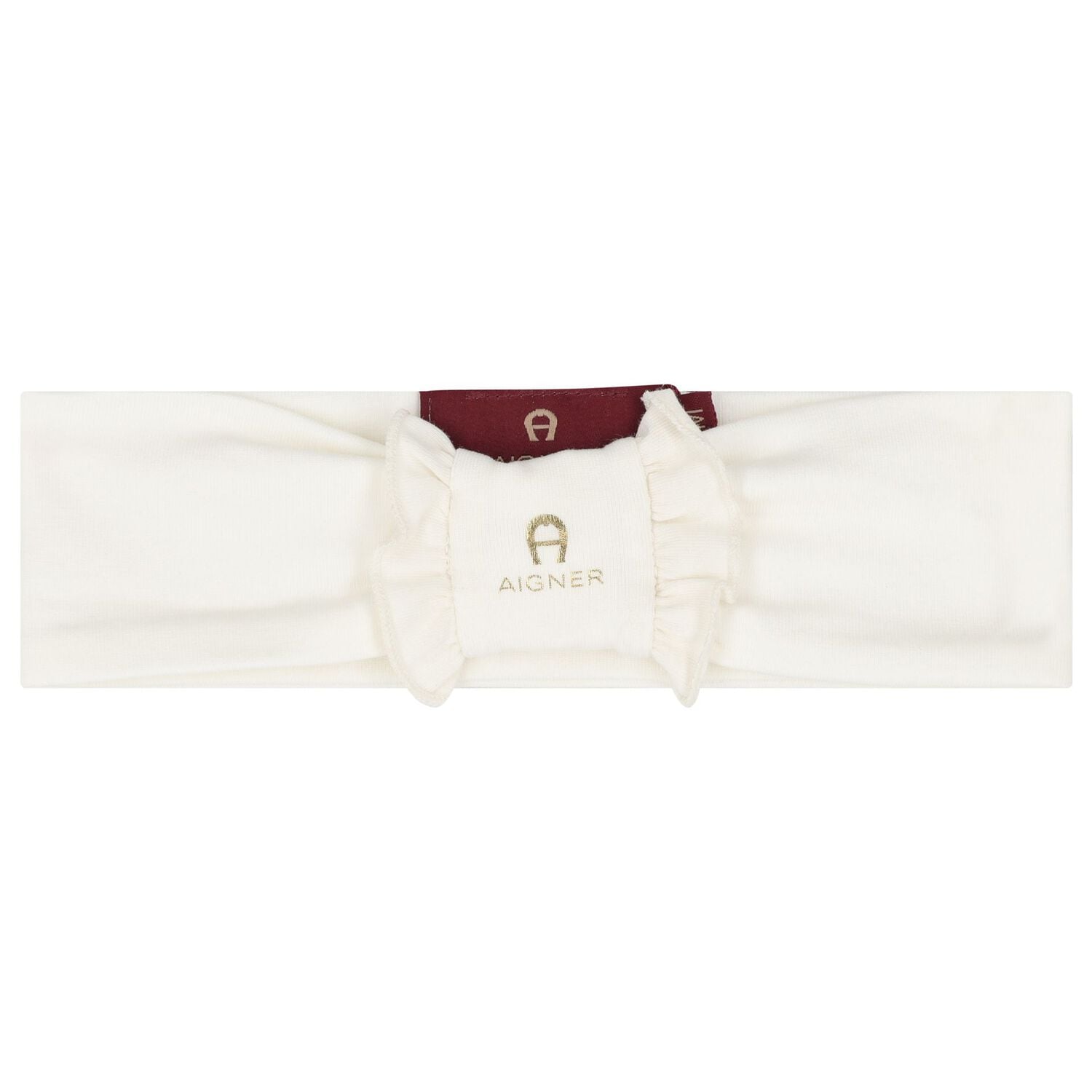 Baby Girls Ivory & Gold Logo Babygrow Gift Set, 1, hi-res