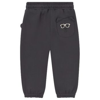 Younger Boys Black Joggers