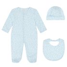 Baby Boys Blue Star Babygrow Gift Set, 1, hi-res