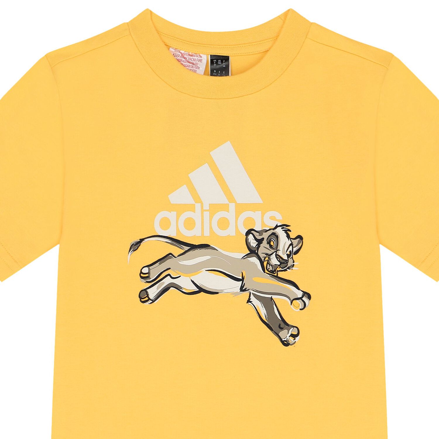 Yellow Lion King Logo T-Shirt, 1, hi-res image number null
