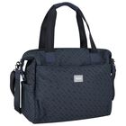 Navy Blue Logo Baby Changing Bag, 1, hi-res