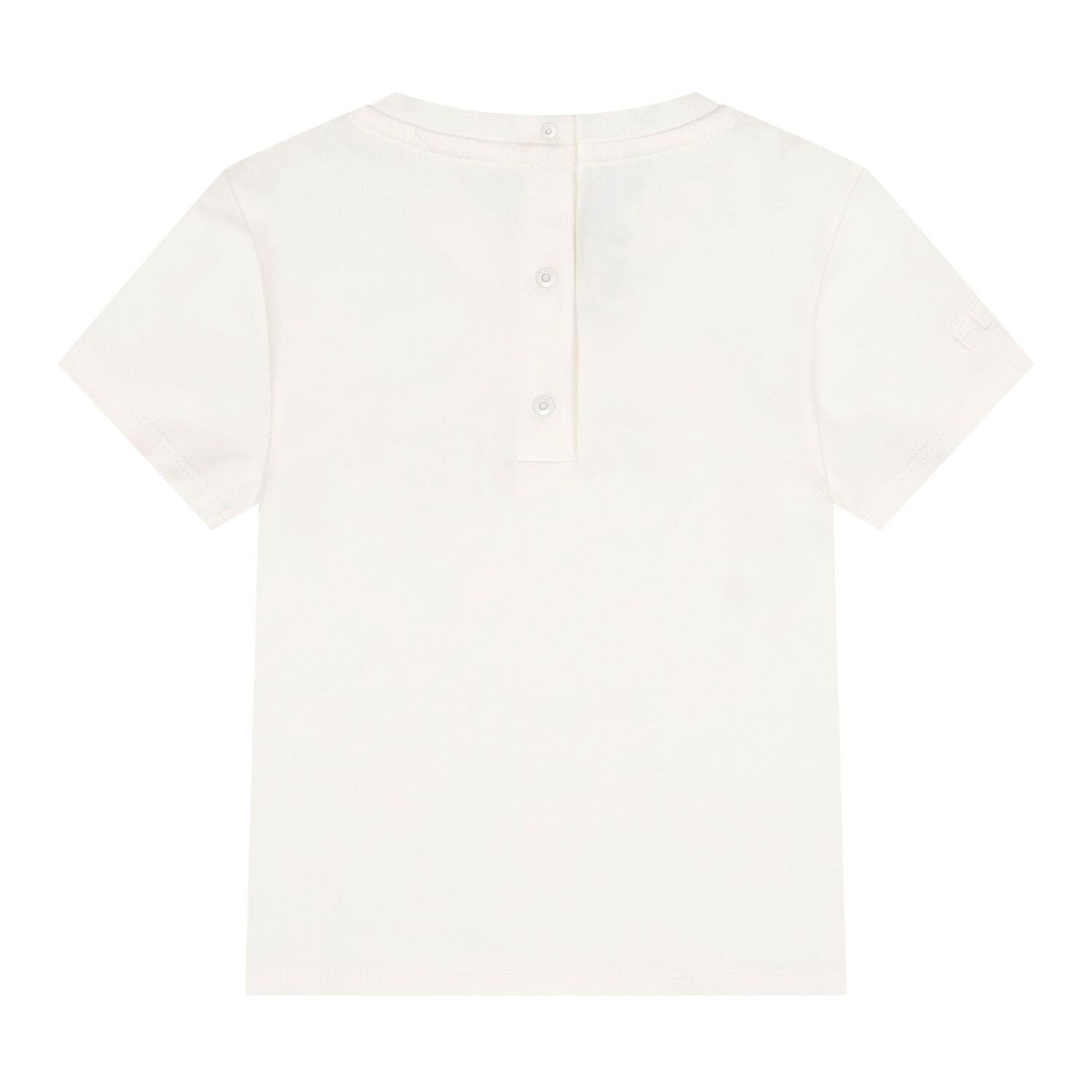White Teddy Bear Logo Baby T-Shirt, 1, hi-res