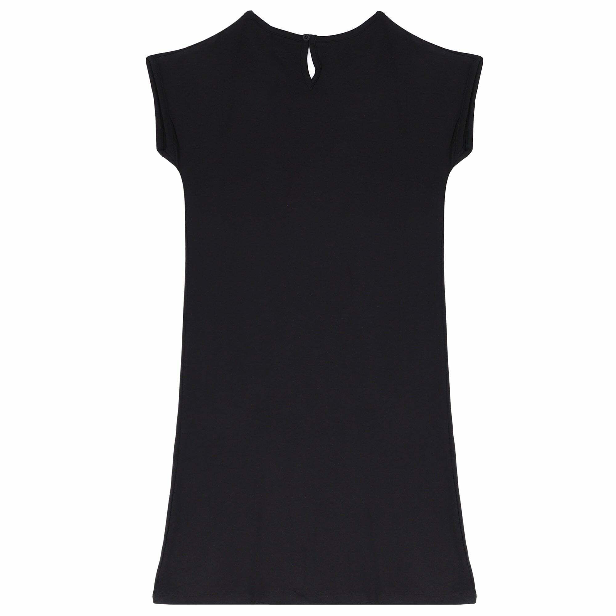 Guess Girls Black Embellished T Shirt Dress Junior Couture Bahrain