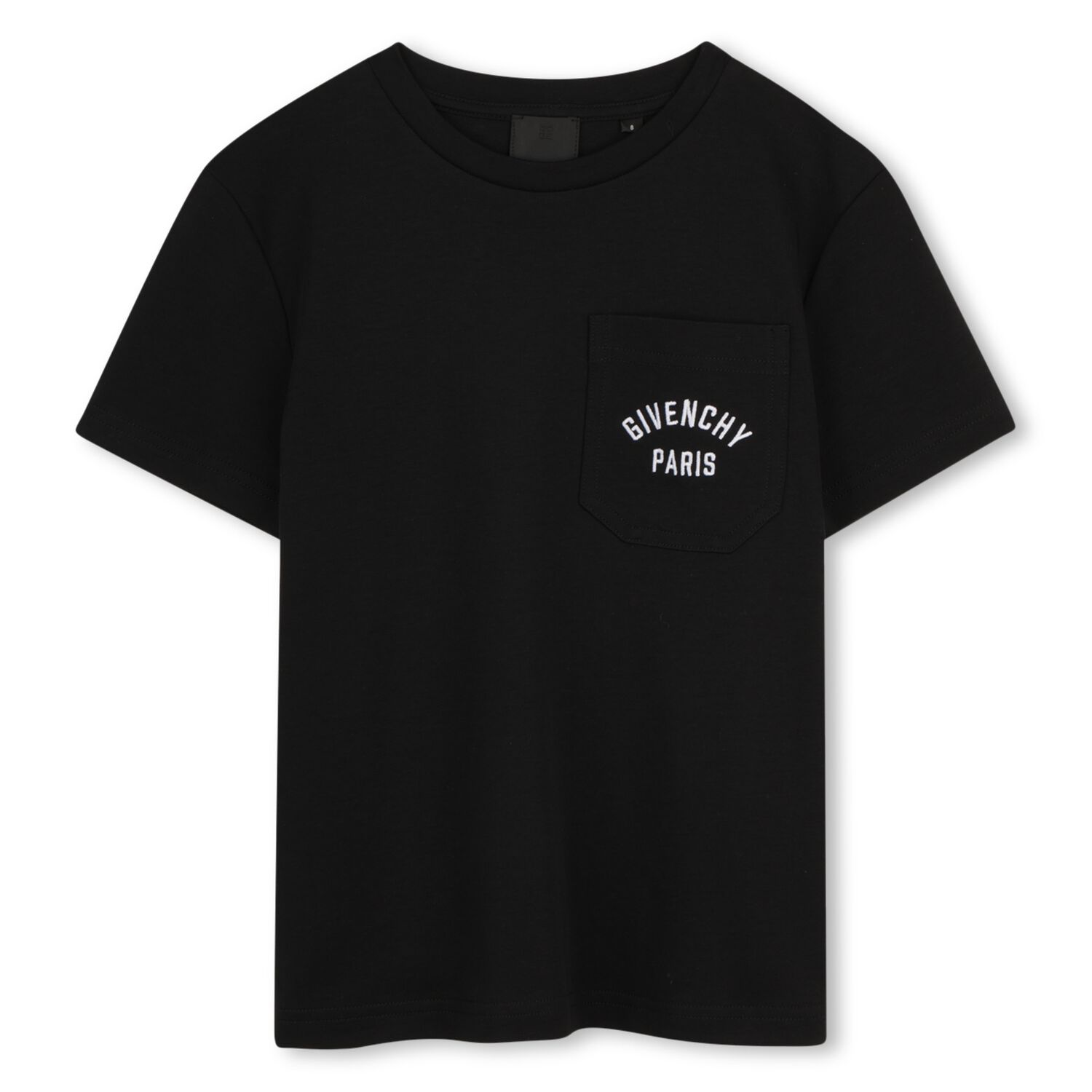 Boys Black Logo T-Shirt, 1, hi-res